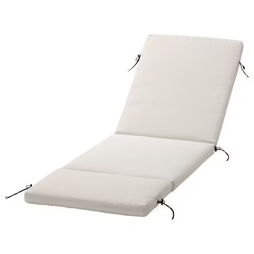 IKEA FROSON/DUVHOLMEN Sun lounger cushion, beige | IKEA Outdoor cushions | IKEA Home textiles | Eachdaykart