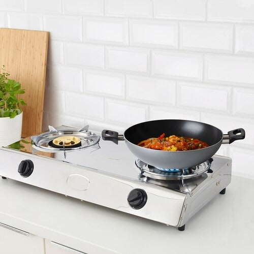 IKEA FRUKTKAKA Kadai wok, grey | IKEA Woks | IKEA Frying Pans & Woks | Eachdaykart