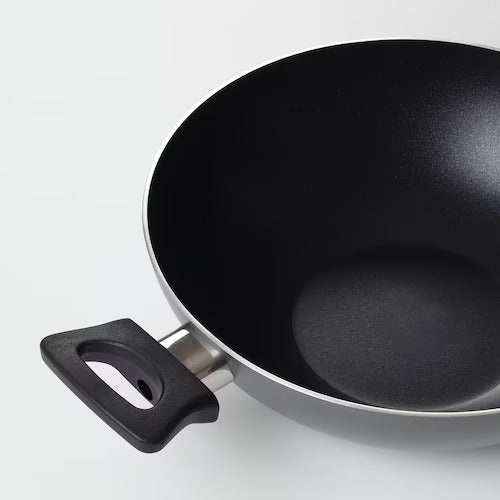 IKEA FRUKTKAKA Kadai wok, grey | IKEA Woks | IKEA Frying Pans & Woks | Eachdaykart