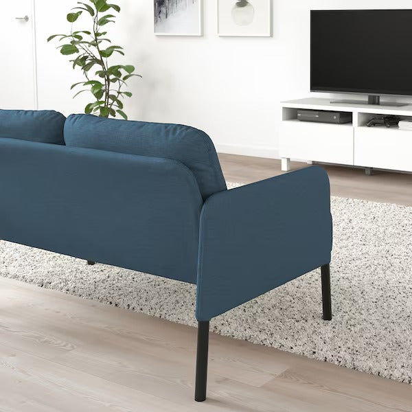 IKEA Glostad 2 seat sofa knisa medium blue