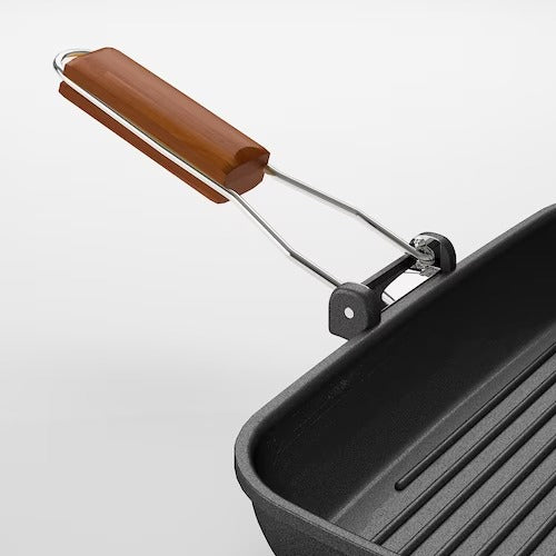 IKEA GRILLA Grill pan, black | IKEA Grill pans | IKEA Frying Pans & Woks | Eachdaykart