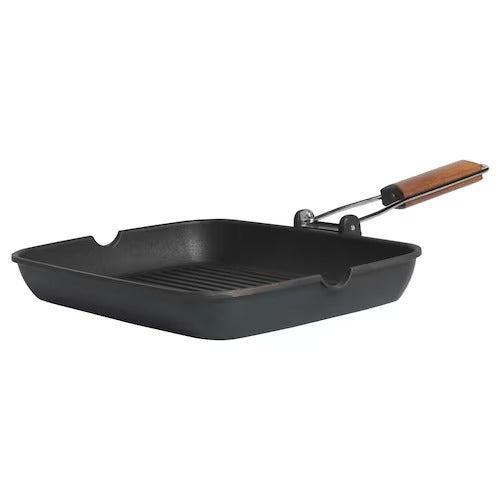 IKEA GRILLA Grill pan, black | IKEA Grill pans | IKEA Frying Pans & Woks | Eachdaykart