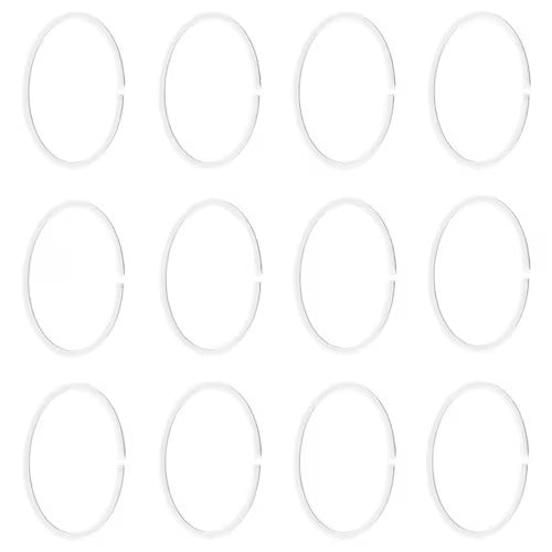 IKEA HASSJON Shower curtain ring, white | IKEA Showers | IKEA Bathroom products | Eachdaykart