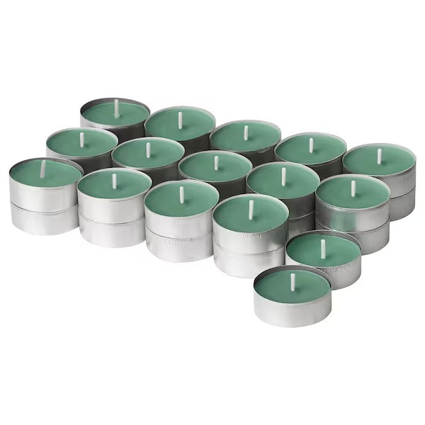 IKEA Hedersam scented tealight fresh grass light green