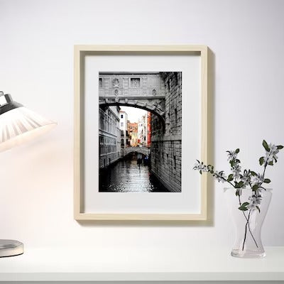 IKEA HOVSTA Frame, birch effect | IKEA Picture & photo frames | IKEA Frames & pictures | Eachdaykart