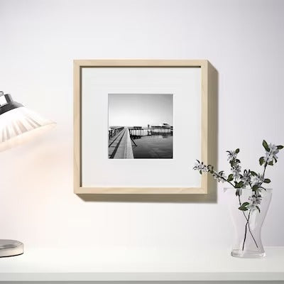 IKEA HOVSTA Frame, birch effect | IKEA Picture & photo frames | IKEA Frames & pictures | Eachdaykart