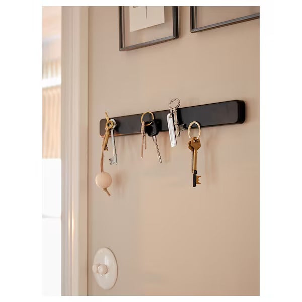 IKEA Hultarp magnetic knife rack black