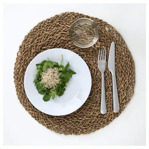 IKEA IHALLIG Place mat, natural/seagrass | IKEA IKEA Table Linen | IKEA Home textiles | Eachdaykart