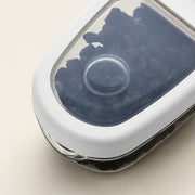 IKEA 365+ Dry food jar with lid, transparent/white | Food containers | Storage & organisation | Eachdaykart - EachDayKart