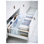 IKEA 365+ Food container, rectangular/plastic | Food containers | Storage & organisation | Eachdaykart - EachDayKart
