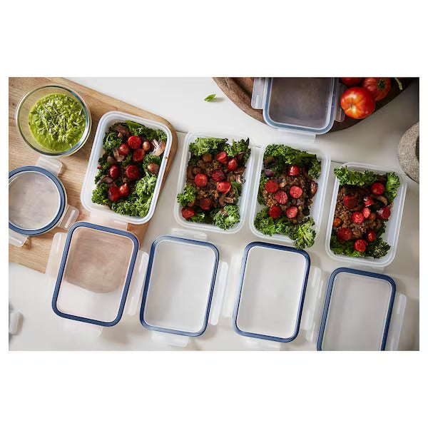 IKEA 365+ Food container, rectangular/plastic | Food containers | Storage & organisation | Eachdaykart - EachDayKart