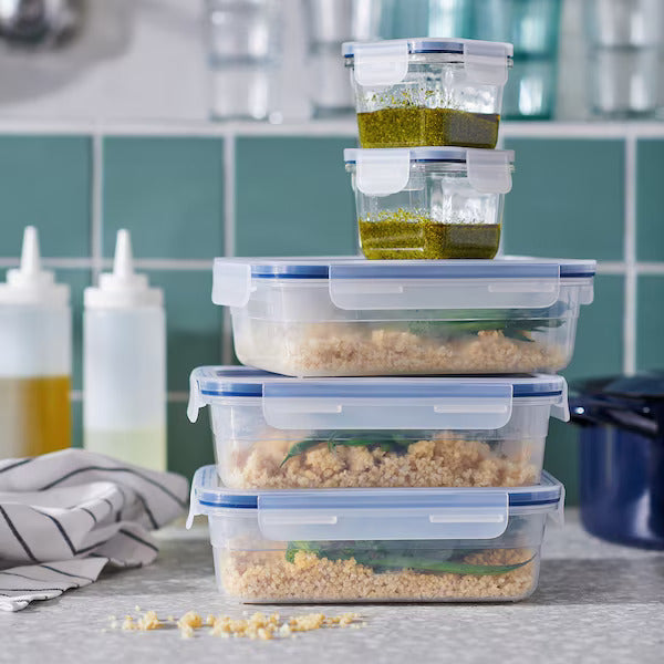 IKEA 365+ Food container, rectangular/plastic | Food containers | Storage & organisation | Eachdaykart - EachDayKart
