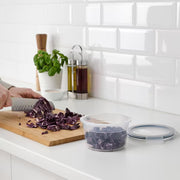 IKEA 365+ Food container, round/plastic | Food containers | Storage & organisation | Eachdaykart - EachDayKart