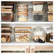 IKEA 365+ Food container, square/glass | Food containers | Storage & organisation | Eachdaykart - EachDayKart