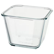 IKEA 365+ Food container, square/glass | Food containers | Storage & organisation | Eachdaykart - EachDayKart