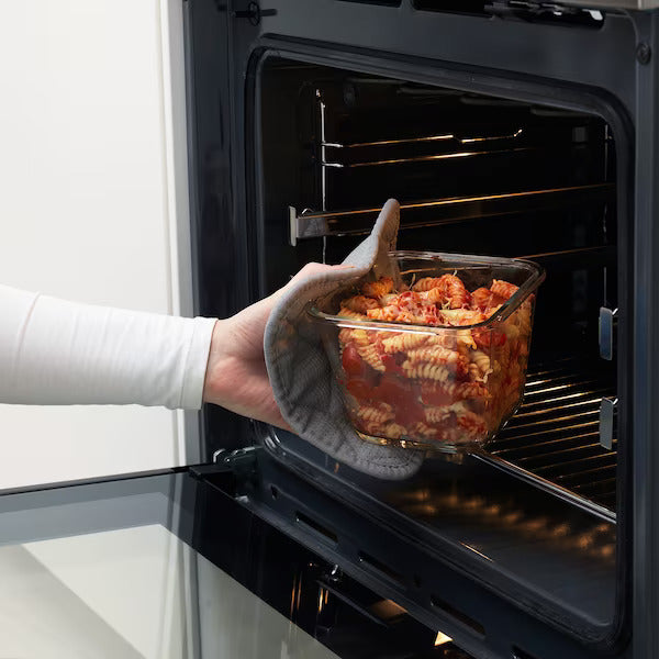 IKEA 365+ Food container, square/glass | Food containers | Storage & organisation | Eachdaykart - EachDayKart