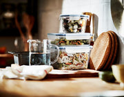 IKEA 365+ Food container, square/glass | Food containers | Storage & organisation | Eachdaykart - EachDayKart