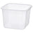 IKEA 365+ Food container, square/plastic | Food containers | Storage & organisation | Eachdaykart