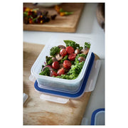IKEA 365+ Food container with lid, rectangular/plastic | Food containers | Storage & organisation | Eachdaykart - EachDayKart