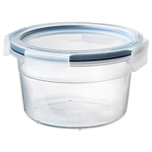 IKEA 365+ Food container with lid, round/plastic | Food containers | Storage & organisation | Eachdaykart - EachDayKart