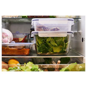 IKEA 365+ Food container with lid, square/glass | Food containers | Storage & organisation | Eachdaykart - EachDayKart