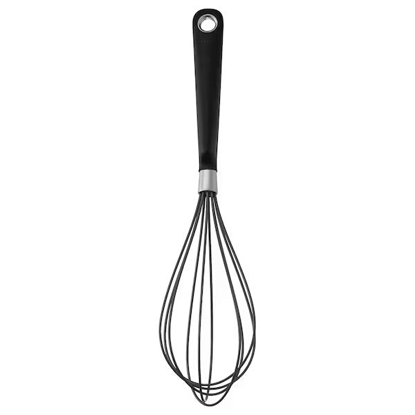 IKEA 365+ HJALTE Balloon whisk, stainless steel/black | IKEA Cooking utensils | Eachdaykart