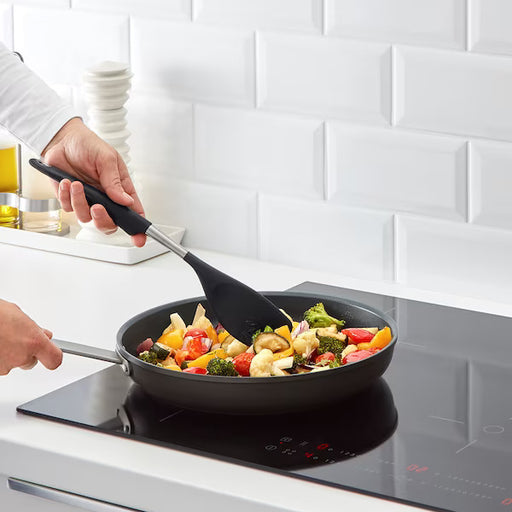 IKEA 365+ HJALTE Stirring spatula, stainless steel/black | IKEA Cooking utensils | Eachdaykart