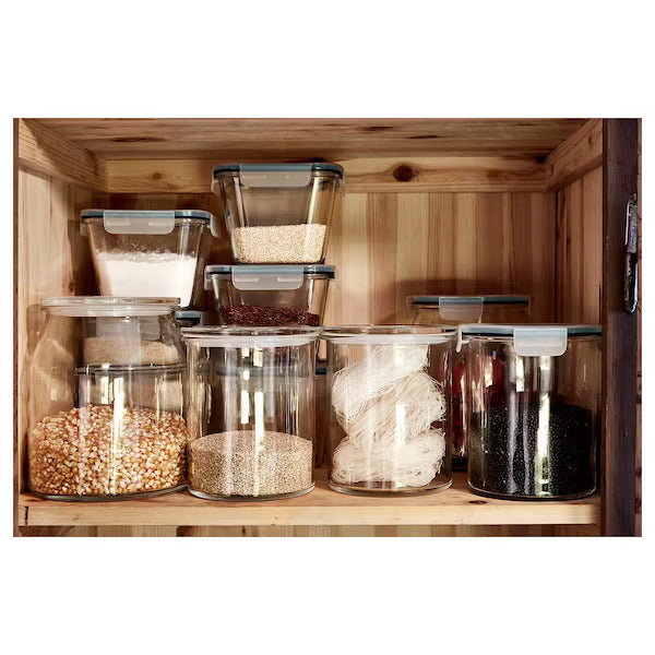 IKEA 365+ Jar with lid, glass | Food containers | Storage & organisation | Eachdaykart - EachDayKart