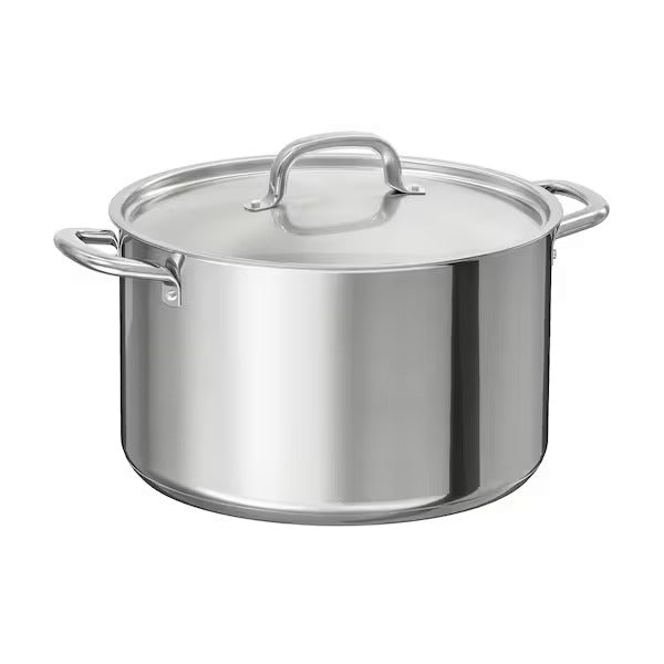 IKEA 365+ Pot with lid, stainless steel | IKEA Pots & sauce pans | Eachdaykart