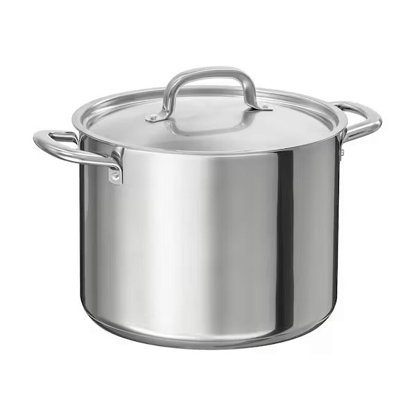 IKEA 365+ Pot with lid, stainless steel | IKEA Pots & sauce pans | Eachdaykart