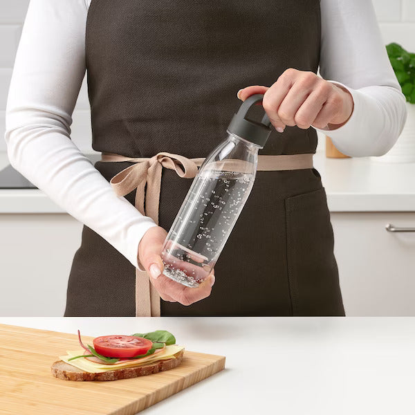 IKEA 365+ Water bottle, dark grey | Water bottle & travel mugs | Storage & organisation | Eachdaykart