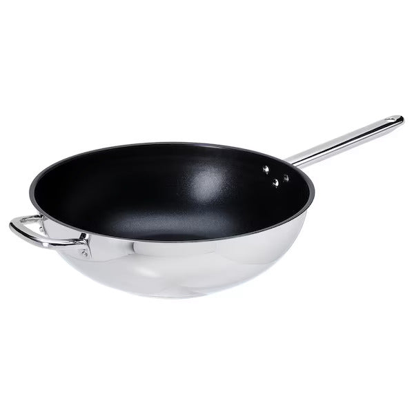 IKEA 365+ Wok, stainless steel/non-stick coating | IKEA Woks | IKEA Frying Pans & Woks | Eachdaykart