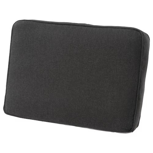 IKEA JARPON/DUVHOLMEN Back cushion, outdoor, anthracite | IKEA Outdoor cushions | IKEA Home textiles | Eachdaykart