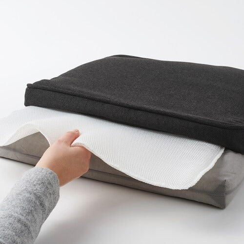 IKEA JARPON/DUVHOLMEN Chair cushion, outdoor, anthracite | IKEA Outdoor cushions | IKEA Home textiles | Eachdaykart