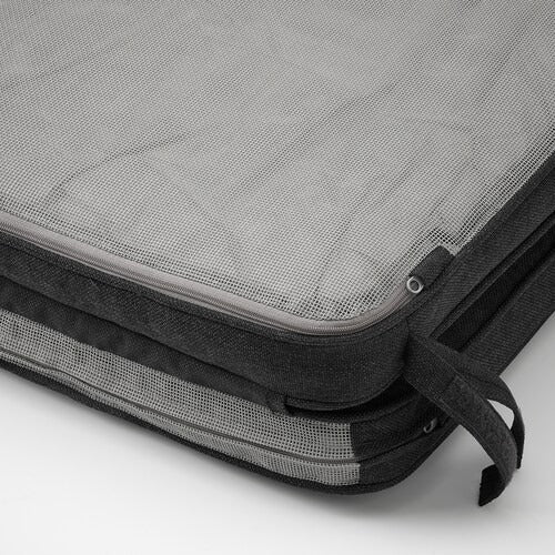 IKEA JARPON/DUVHOLMEN Seat/back cushion, outdoor, anthracite | IKEA Outdoor cushions | IKEA Home textiles | Eachdaykart