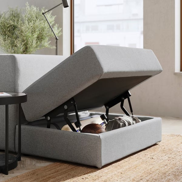 IKEA Jattebo 3 seat modular sofa tonerud grey