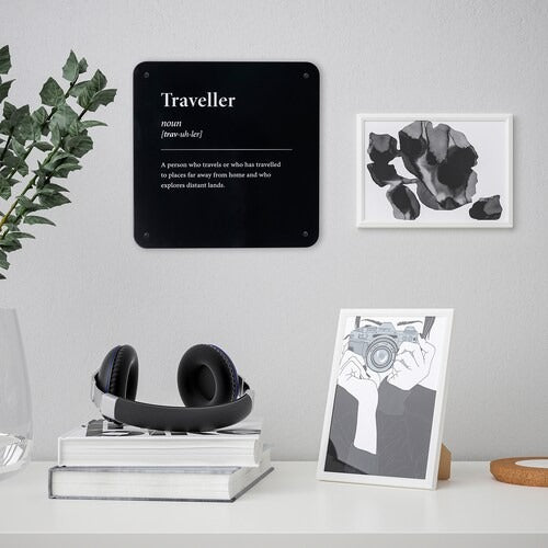 IKEA KANGSLEBODA Wall decoration, traveller | IKEA Wall accents | IKEA Frames & pictures | Eachdaykart