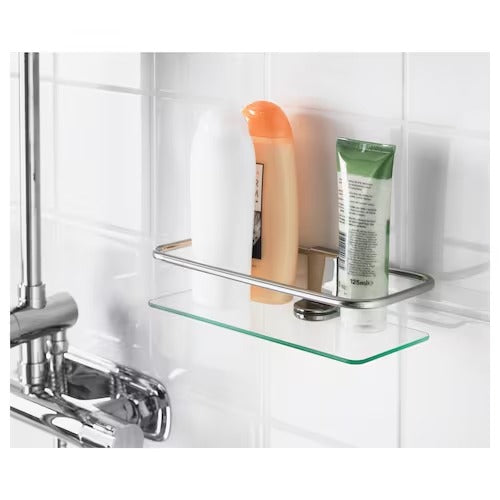IKEA KALKGRUND Shower shelf, chrome-plated | IKEA Showers | IKEA Bathroom products | Eachdaykart