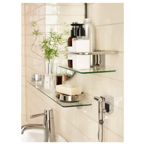 IKEA KALKGRUND Shower shelf, chrome-plated | IKEA Showers | IKEA Bathroom products | Eachdaykart