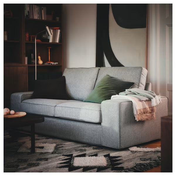 IKEA kivik 2 seat sofa tibbleby beige grey