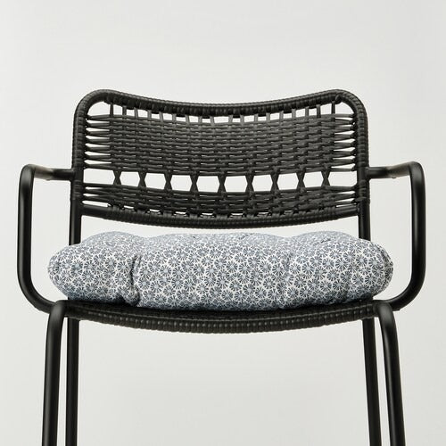 IKEA KLOSAN Chair cushion, outdoor, blue | IKEA Outdoor cushions | IKEA Home textiles | Eachdaykart