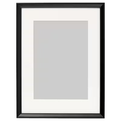 IKEA KNOPPANG Frame, black | IKEA Picture & photo frames | IKEA Frames & pictures | Eachdaykart