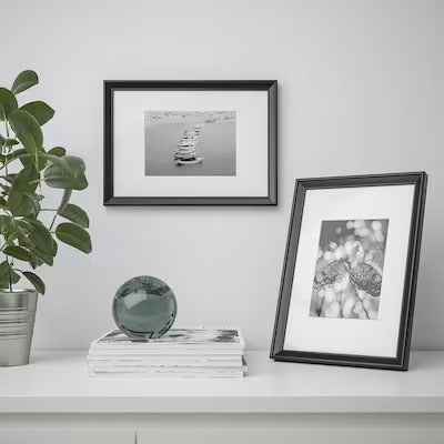 IKEA KNOPPANG Frame, black | IKEA Picture & photo frames | IKEA Frames & pictures | Eachdaykart
