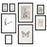 IKEA KNOPPANG Frame with poster, set of 8, little things | IKEA Collage photo frames | IKEA Frames & pictures | Eachdaykart