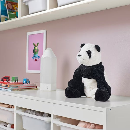IKEA KRAMIG Soft toy, white/black | IKEA Toys | Eachdaykart