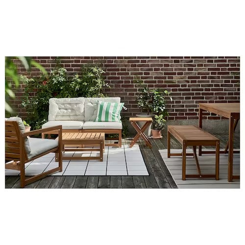 IKEA KUDDARNA Back cushion, outdoor, beige | IKEA Outdoor cushions | IKEA Home textiles | Eachdaykart