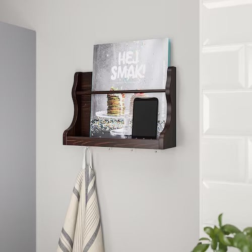 IKEA LEVLA Wall organiser, dark brown | IKEA Picture ledges | IKEA Frames & pictures | Eachdaykart