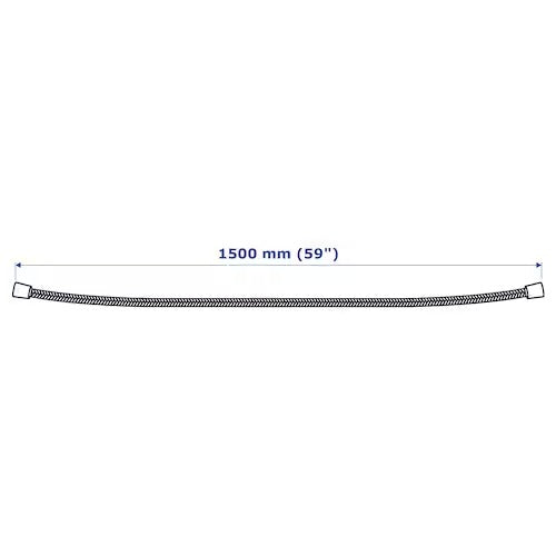IKEA LILLREVET Shower hose, white | IKEA Showers | IKEA Bathroom products | Eachdaykart