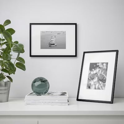 IKEA LOMVIKEN Frame, black | IKEA Picture & photo frames | IKEA Frames & pictures | Eachdaykart