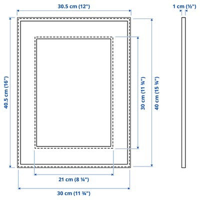 IKEA LOMVIKEN Frame, black | IKEA Picture & photo frames | IKEA Frames & pictures | Eachdaykart